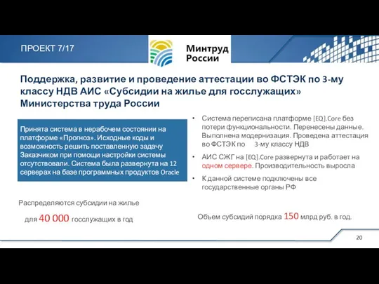 Распределяются субсидии на жилье для 40 000 госслужащих в год Система переписана