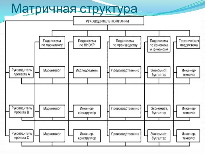 Матричная структура