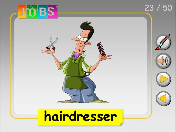 23 / 50 hairdresser