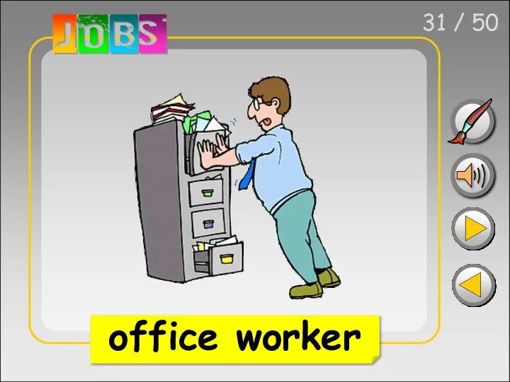 31 / 50 office worker