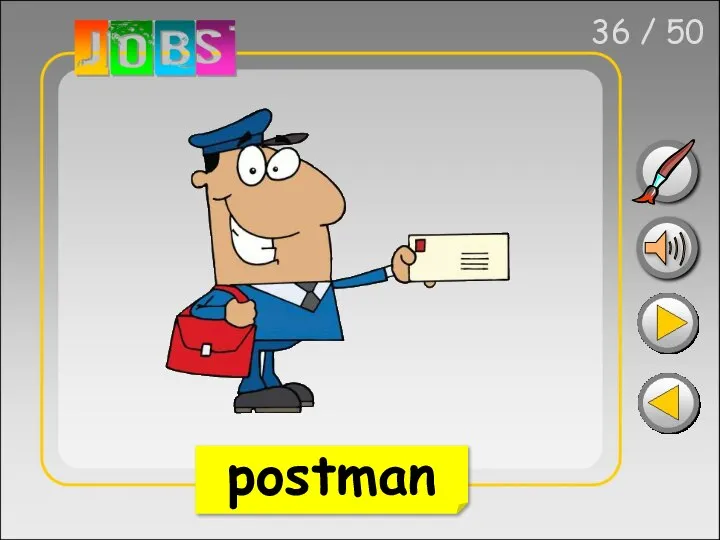 36 / 50 postman