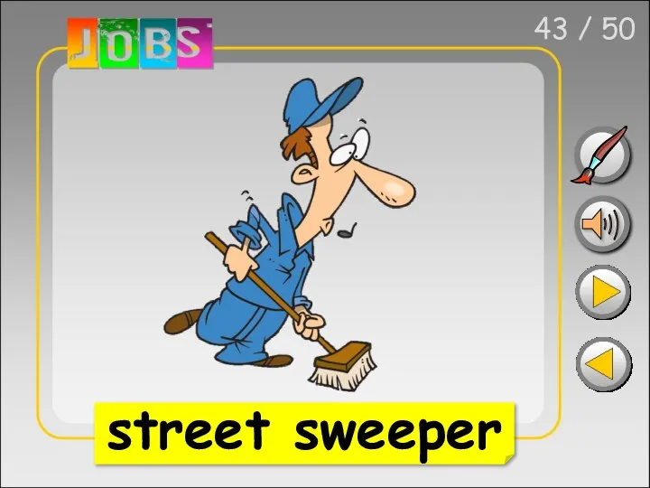 43 / 50 street sweeper