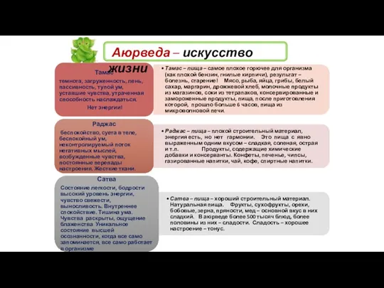 Аюрведа – искусство жизни