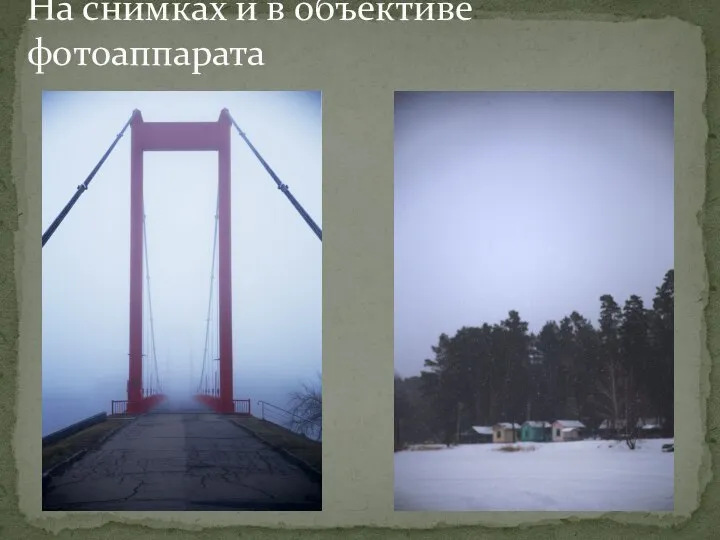 На снимках и в объективе фотоаппарата