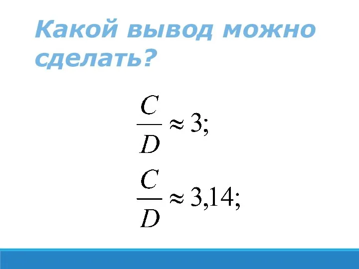 Какой вывод можно сделать?