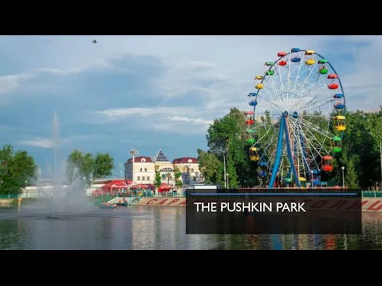 THE PUSHKIN PARK