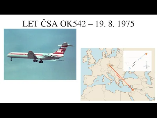 LET ČSA OK542 – 19. 8. 1975