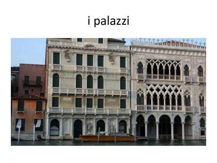 i palazzi