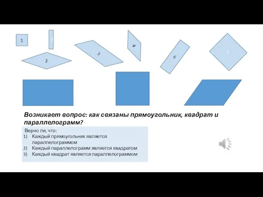 3 2 6 5 4 1 7 Возникает вопрос: как связаны прямоугольник,