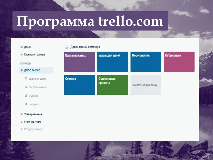 Программа trello.com: