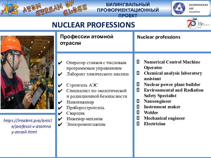 NUCLEAR PROFESSIONS Профессии атомной отрасли https://intalent.pro/article/professii-v-atomnoy-otrasli.html Nuclear professions Numerical Control Machine Operator