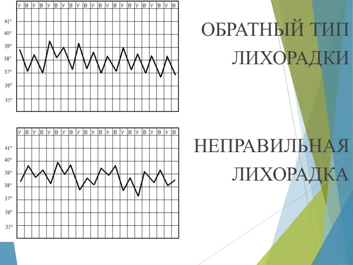 ОБРАТНЫЙ ТИП ЛИХОРАДКИ НЕПРАВИЛЬНАЯ ЛИХОРАДКА