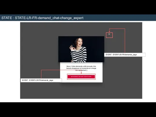 STATE : STATE-LR-FR-demand_chat-change_expert EVENT : EVENT-LR-FR-demands_page EVENT : EVENT-LR-FR-demands_page