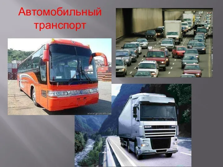 Автомобильный транспорт