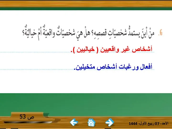 الأحد، 07 ربيع الأول، 1444 ص 53 أشخاص غير واقعيين ( خياليين