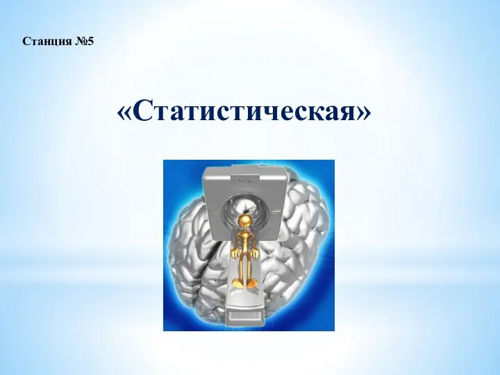 «Статистическая» Станция №5