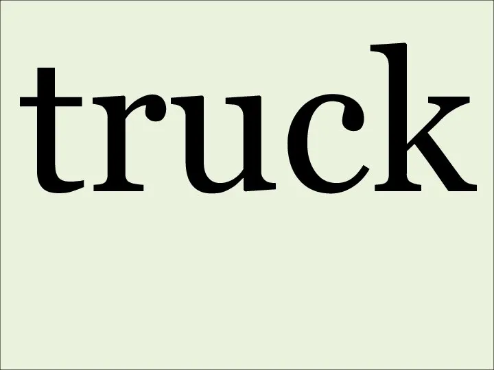 truck