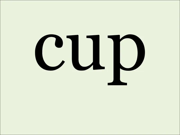 cup