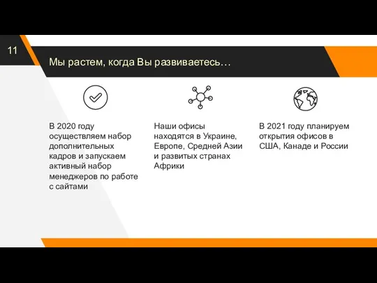 Мы растем, когда Вы развиваетесь… В 2020 году осуществляем набор дополнительных кадров