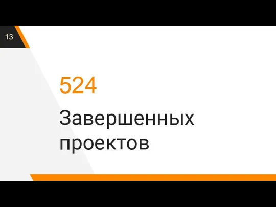 524 Завершенных проектов