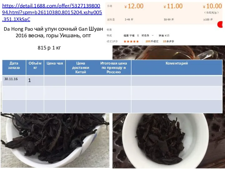 https://detail.1688.com/offer/532713980094.html?spm=b26110380.8015204.xshy005.351.1XkSaC 815 р 1 кг Da Hong Pao чай улун сочный Gan