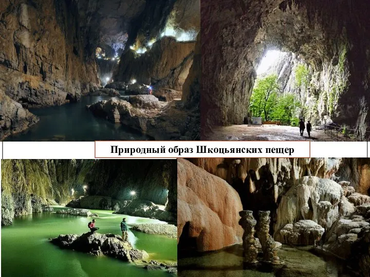 Природный образ Шкоцьянских пещер