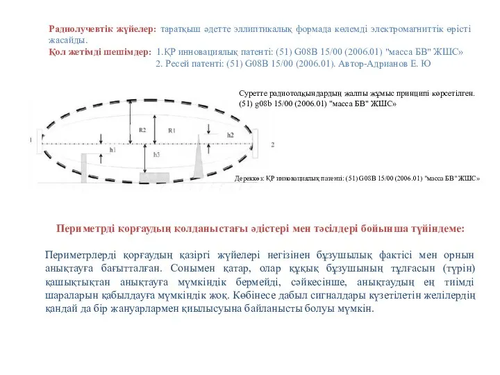 Периметрді қорғаудың қолданыстағы әдістері мен тәсілдері бойынша түйіндеме: Периметрлерді қорғаудың қазіргі жүйелері