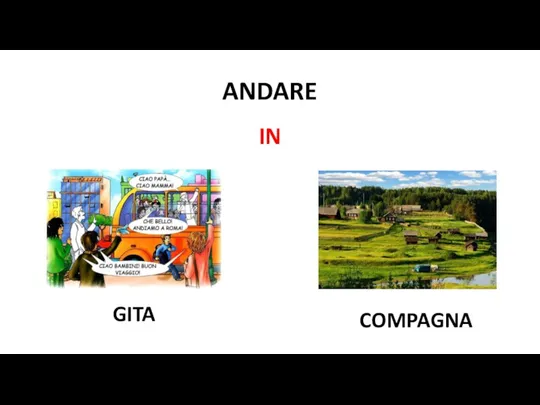 GITA ANDARE IN COMPAGNA