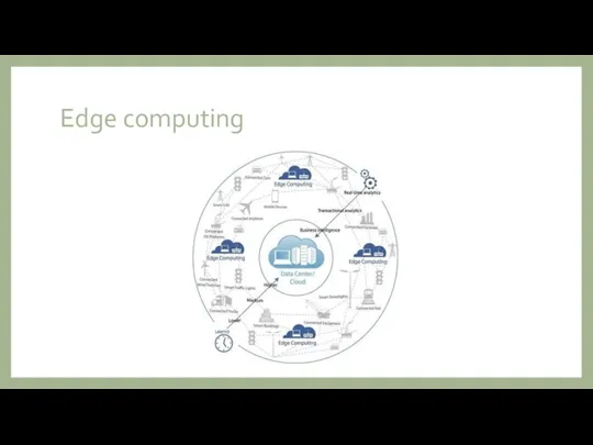 Edge computing