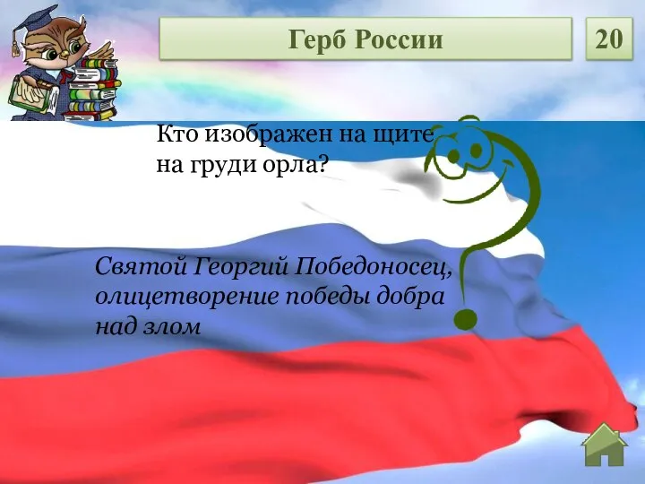 Святой Георгий Победоносец, олицетворение победы добра над злом Кто изображен на щите