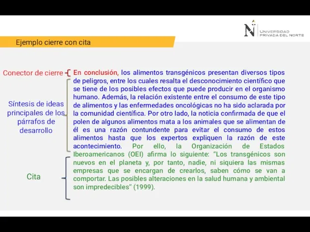 En conclusión, los alimentos transgénicos presentan diversos tipos de peligros, entre los