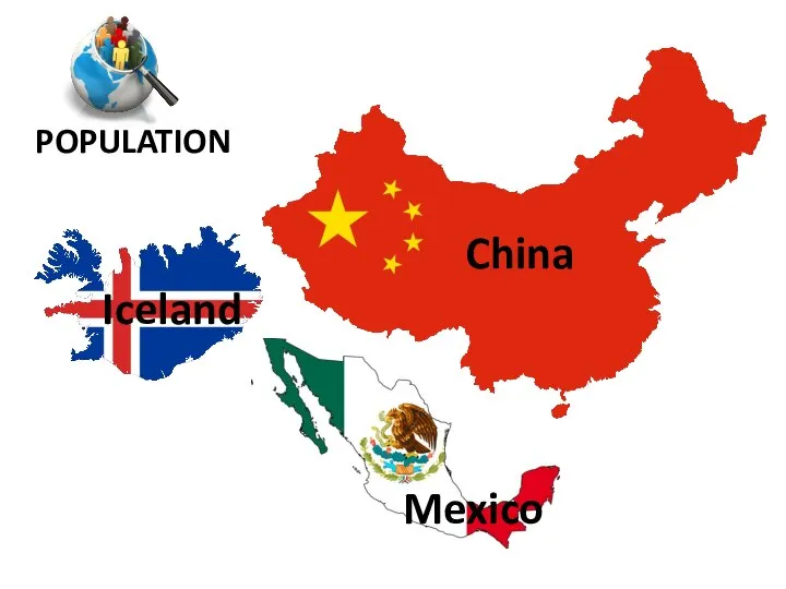 China Mexico POPULATION Iceland