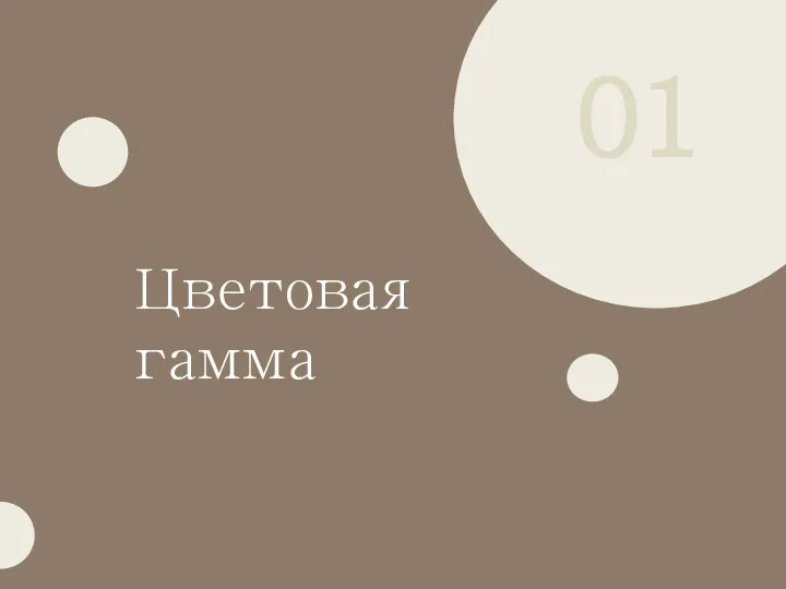 01 Цветовая гамма