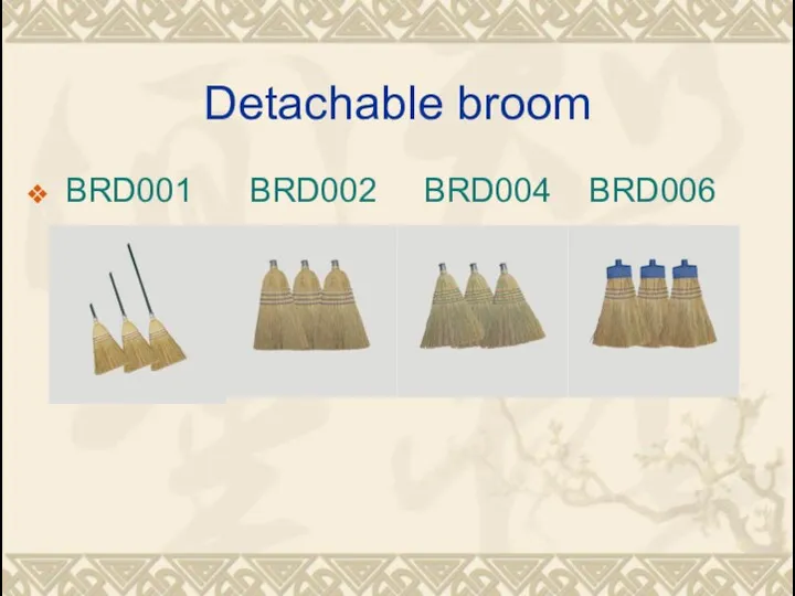 Detachable broom BRD001 BRD002 BRD004 BRD006