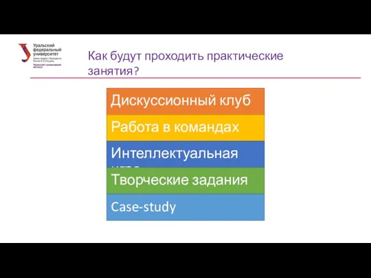 Как будут проходить практические занятия?