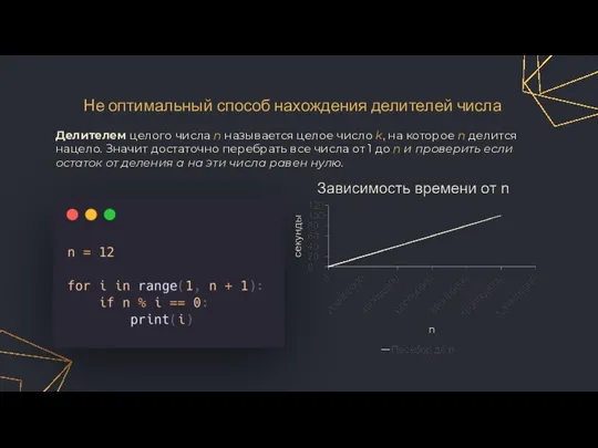 Делителем целого числа n называется целое число k, на которое n делится