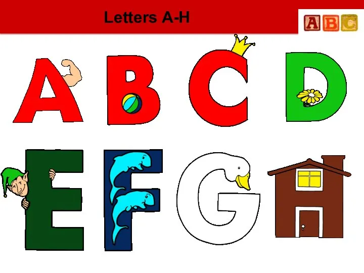 Letters A-H