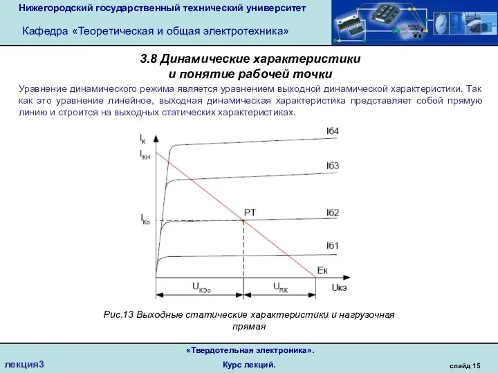 Нижегородский государственный технический университет Кафедра «Теоретическая и общая электротехника» слайд 15 «Твердотельная