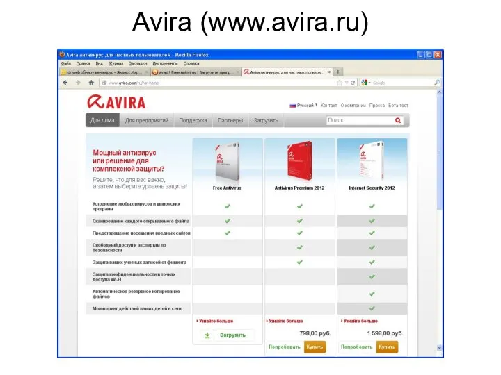 Avira (www.avira.ru)
