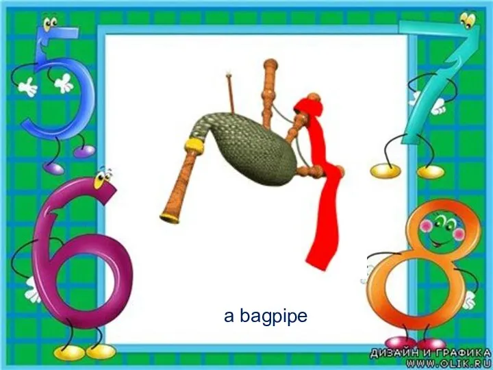a bagpipe