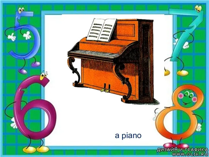a piano