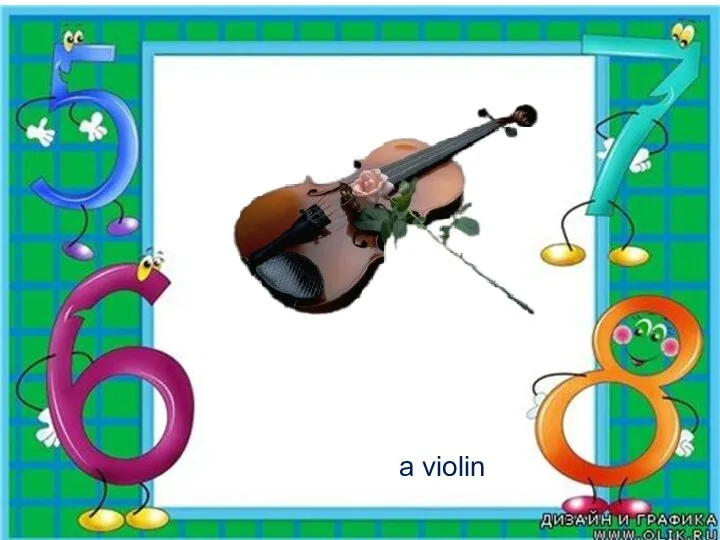 a violin