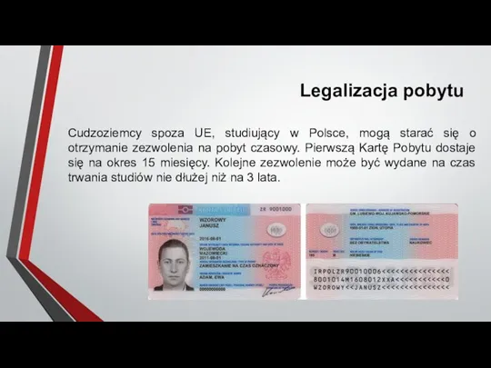 Legalizacja pobytu Cudzoziemcy spoza UE, studiujący w Polsce, mogą starać się o