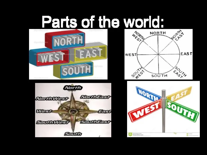 Parts of the world: