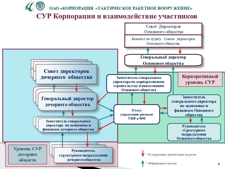 Генеральный директор Основного общества Совет Директоров Основного общества Комитет по аудиту Совета