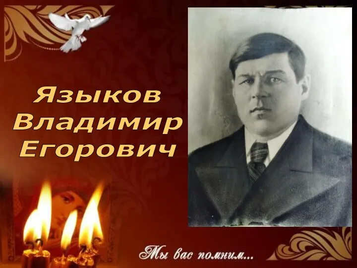 Языков Владимир Егорович