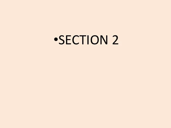 SECTION 2