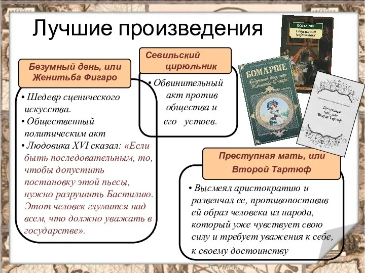 Шедевр сценического искусства. Общественный политическим акт Людовика XVI сказал: «Если быть последовательным,