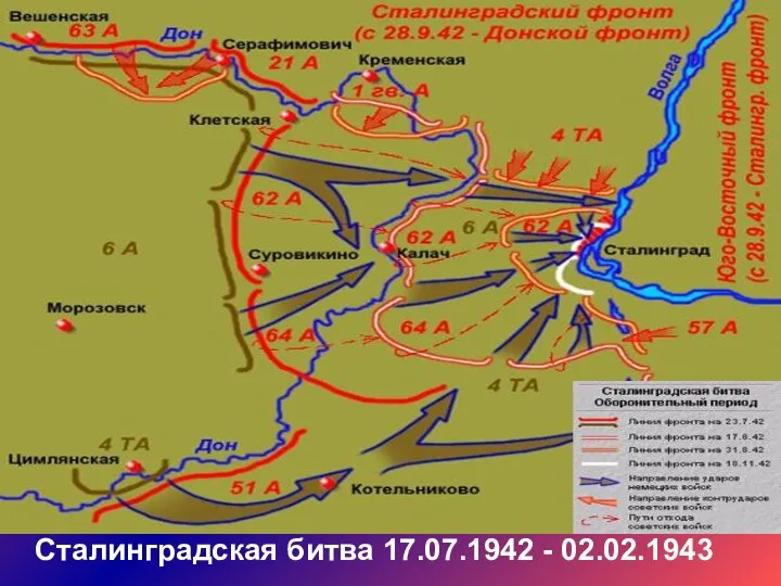 Сталинградская битва 17.07.1942 - 02.02.1943