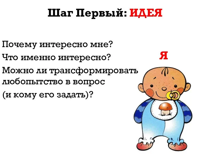 Почему интересно мне? Что именно интересно? Можно ли трансформировать любопытство в вопрос